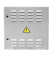 Шкаф уличный всепогодный настенный укомпл. 9U (Ш600 ? Г300), нерж. сталь, комплектация Т1-IP54