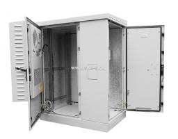 Шкаф всепогодный напольный укомплектованный 36U (Ш1000 ? Г600) с эл. отсеком, комплектация ТК-IP54