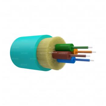Оптический кабель распределительный, OM3, 50/125, 4 волокна, LSZH, АКВА