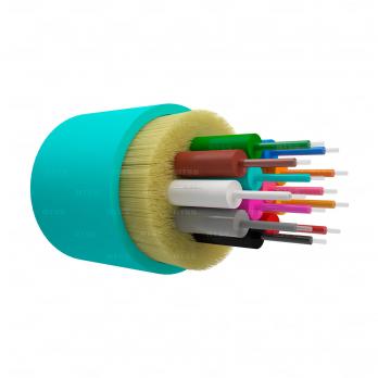 Оптический кабель распределительный, OM3, 50/125, 12 волокон, LSZH, АКВА
