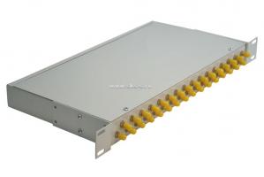 Кросс NTSS оптический 19'' укомплектованный 1U, 32 порта FC/UPC, 50/125 мкм ОМ4 (сплошная панель, сплайс-кассета, пигтейлы, КДЗС, адаптеры)