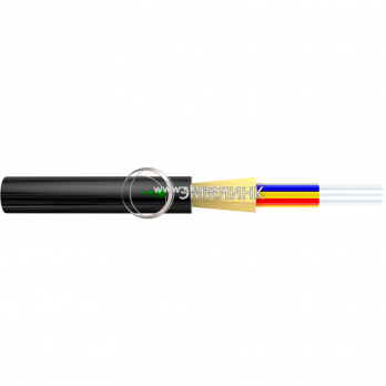 Оптический кабель IN/OUT, OM1, 62.5/125, 8 волокон, LSZH, черный
