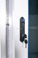 Шкаф телекоммуникационный напольный ЭКОНОМ 24U (600 x 600) дверь стекло, дверь металл