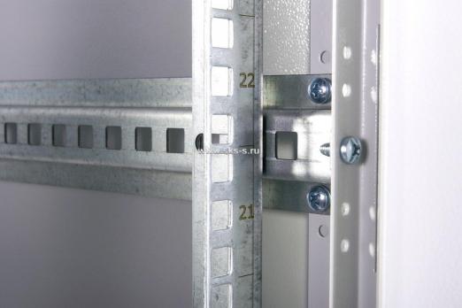 Шкаф телекоммуникационный напольный ЭКОНОМ 42U (600 x 600) дверь металл 2 шт.