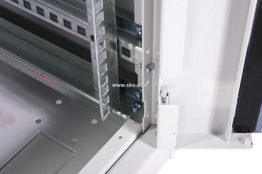 Шкаф телекоммуникационный напольный ЭКОНОМ 48U (600 x 1000) дверь стекло, дверь металл