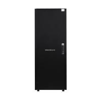Шкаф напольный, телекоммуникационный 19", 42U 600х600, передняя дверь металл, задняя стенка сплошная, металл, черный