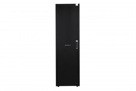 Шкаф напольный, телекоммуникационный 19", 42U 600х800, передняя дверь металл, задняя стенка сплошная, металл, черный