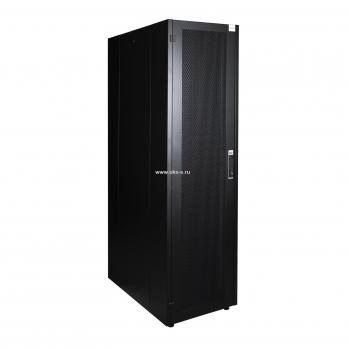 Шкаф напольный, телекоммуникационный 19", 32U 600х1000, передняя дверь перфорация, задняя стенка перфорированная, черный