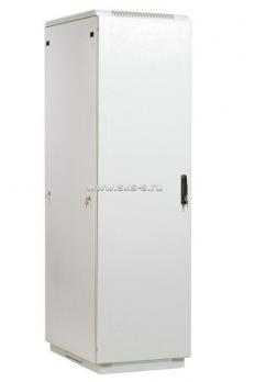 Шкаф телекоммуникационный напольный 42U (600 x 600) дверь металл