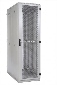 Шкаф серверный напольный 42U (600 x 1200) дверь перфорированная 2 шт.