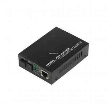 WDM медиаконвертер NTSS с RJ45 портом 10/100Base-T и 10/100Base-FX с разъемом SC,длина волны (передача/прием) 1550/1310 нм, SM, дальность до 20 км, DC