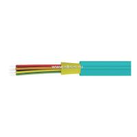 Волоконно-оптический внутриобъектовый кабель Distribution, плотный буфер, MM 50/125 OM3, 2В, LSZH нг(А)-HF, цвет голубой (АКВА)