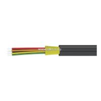Волоконно-оптический внутриобъектовый универсальный кабель Distribution, плотный буфер, MM 50/125 OM3, 48В, LSZH нг(А)-HF, цвет черный