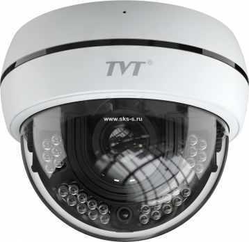 TD-9522E3B(D/FZ/PE/IR2) 2.8-12mm 2Мп внутренняя купольная IP-камера с ИИ и ИК-подсветкой до 30 м