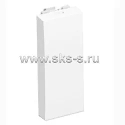 Заглушка 45х22,5 мм (белый) LK45